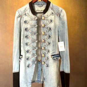 Brand new Free People Military style jacket size Large
